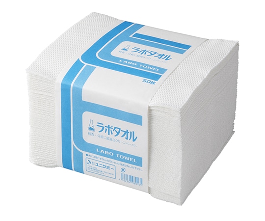 ユニケミー ラボタオル 1ケース(50枚/束×24束) 1ケース(ご注文単位1ケース)【直送品】