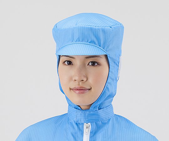 アズピュア（アズワン） アズピュアクッションフード青M　SFCB 1枚（ご注文単位1枚）【直送品】