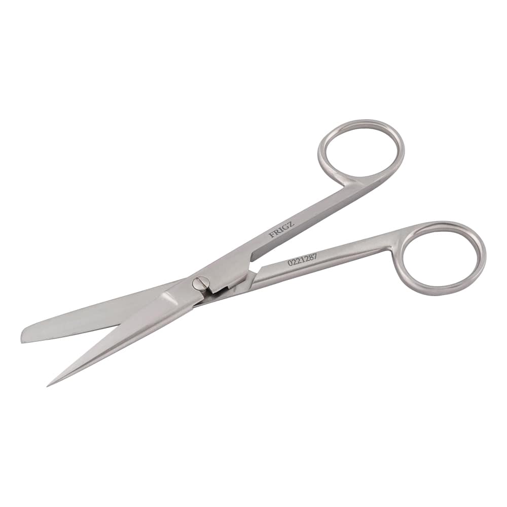 日本フリッツメディコ 外科剪刀 片尖ハズシ 直 B022-1287 1本(ご注文単位1本)【直送品】