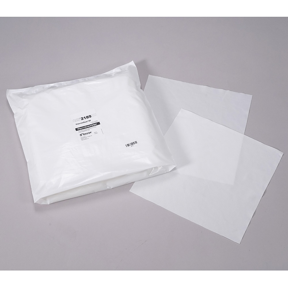 テックスワイプ(Texwipe) サーマシール80 230×230mm 75枚×2袋入 TX2189 1袋(ご注文単位1袋)【直送品】