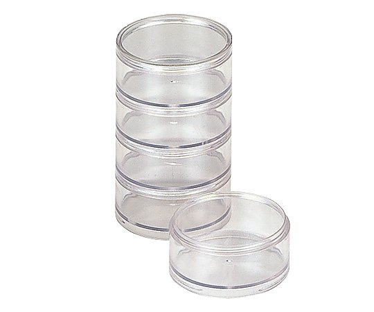 アズワン ラウンドケース　M 1個（ご注文単位1個）【直送品】