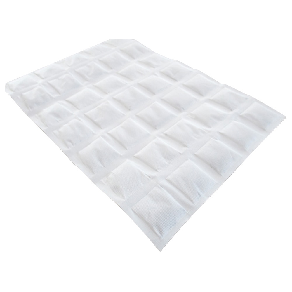 アズワン シリカゲル&活性炭シート(脱臭・除湿用)ヤシ殻活性炭+B型シリカゲル 5枚入 UF-SAX57 1袋(ご注文単位1袋)【直送品】