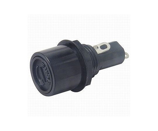 サトーパーツ ヒューズホルダー 250V-10A 適合サイズ:Φ5.2×20mm F-75 1個(ご注文単位1個)【直送品】