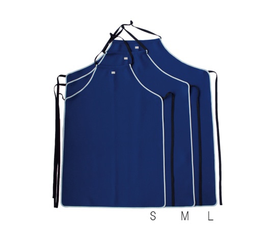 ヘルメット潜水 クロッツ 防水エプロン ネイビーL　HC-022-L 1枚（ご注文単位1枚）【直送品】