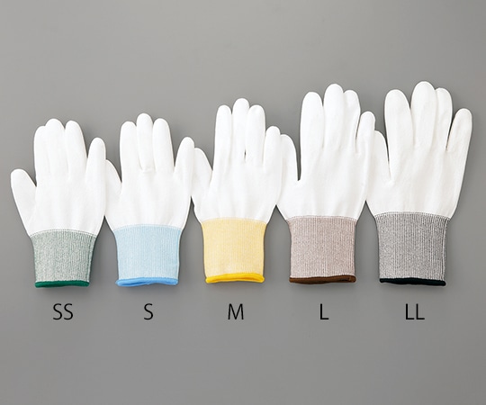 アズピュア（アズワン） AP耐切創手袋（レベル3）　手の平コート有り　SS　 1袋（ご注文単位1袋）【直送品】