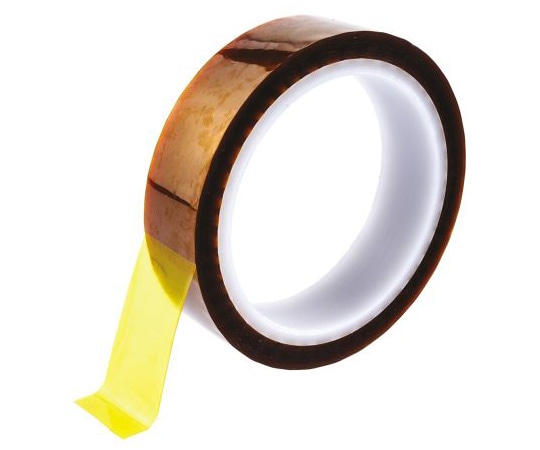 Tesa マスキングテープ　カプトンテープ（ポリイミドテープ）（耐熱テープ）　幅　25mm　51408-00009-00 1個（ご注文単位1個）【直送品】