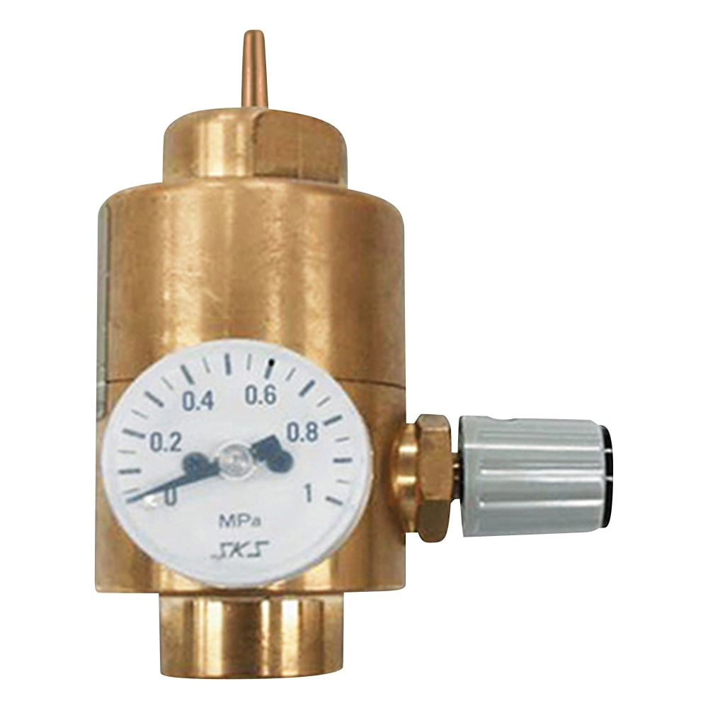 ジーエルサイエンス プッシュ缶用圧力調整器(eco-CAN)出口継手:ホース口 CR-10-2 1個(ご注文単位1個)【直送品】