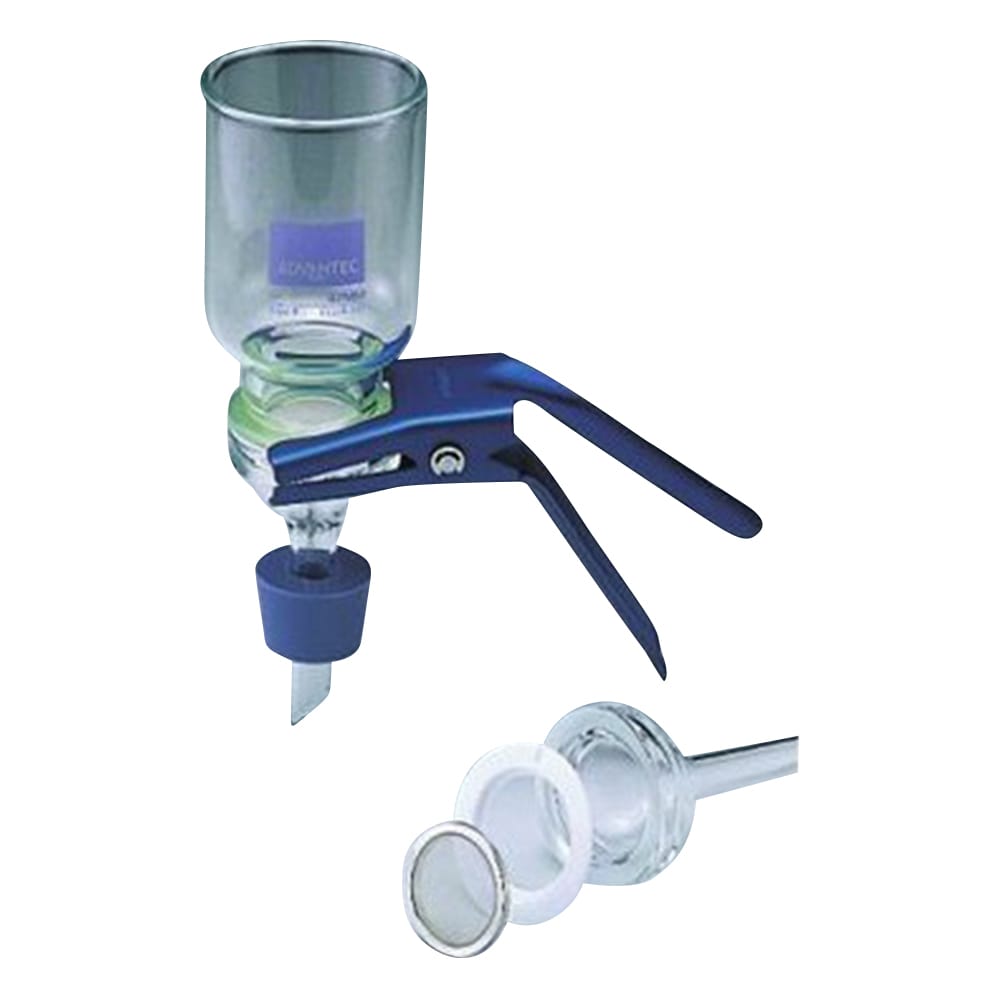 ADVANTEC 減圧濾過用フィルターホルダー(ガラスタイプ) KGS-47-TF 17311600 1個(ご注文単位1個)【直送品】