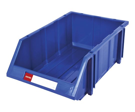 アズワン 積み重ね収納コンテナ 16L 1個(ご注文単位1個)【直送品】