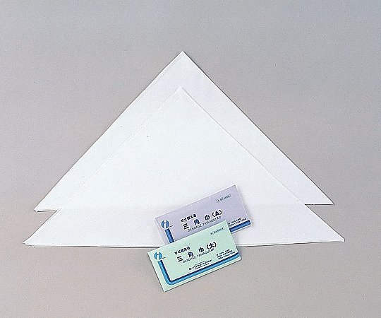 イワツキ 三角巾 大(紙袋入) 25袋入 004-040018 1箱(ご注文単位1箱)【直送品】