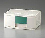 ナビス（アズワン） トレイBOX(鍵付) A3用グリーン 470×360×205mm　302H 1個（ご注文単位1個）【直送品】
