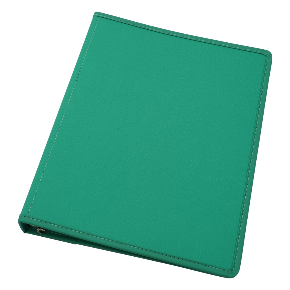 アズワン カルテブック X型・30穴 グリーン 背幅40mm NS-440-30 1冊(ご注文単位1冊)【直送品】