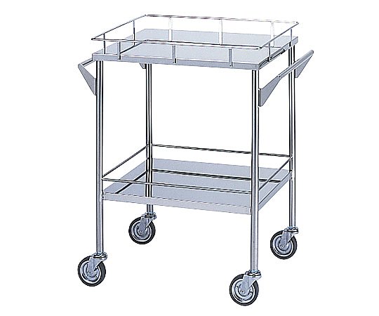 ナビス（アズワン） 回診車(処置車) 750×450×800mm　C-2L 1台（ご注文単位1台）【直送品】