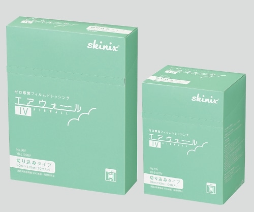 skinix フィルムドレッシング（エアウォールIV 切り込みタイプ） 90×120 1箱（50枚入）　YB-21090V 1箱（ご注文単位1箱）【直送品】
