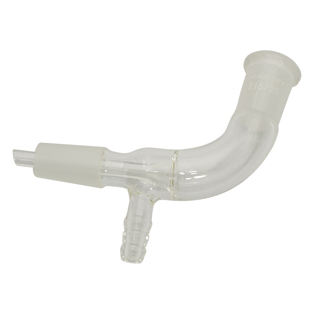 アズワン 連結管(減圧用・曲管・中管付) CRCM1525 1個(ご注文単位1個)【直送品】