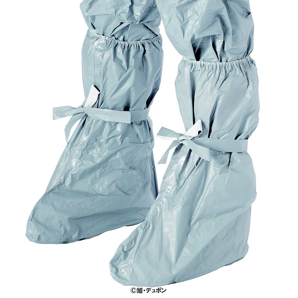 デュポン デュポンタイケムR6000F シューズカバー（すべり止め付） POBA　Tychem 6000FPOBA 1双（ご注文単位1双）【直送品】