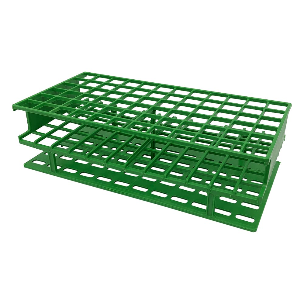 Nalge Nunc (サーモフィッシャーサイエンティフィック) アンワイヤー試験管立 φ16mm×72本 グリーン 5970-0416 1個(ご注文単位1個)【直送品】