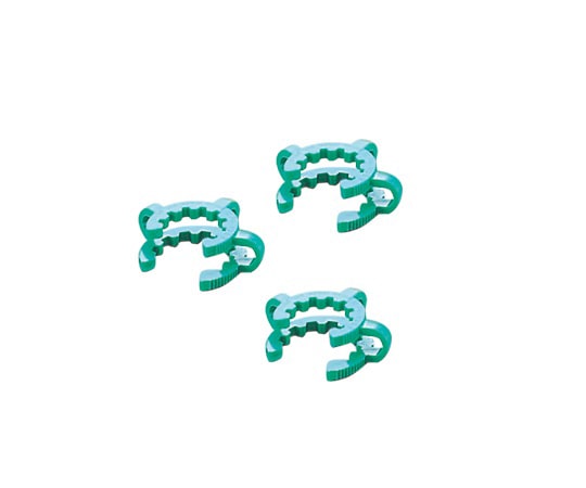 アズワン ケッククリップ・テーパージョイント用 グリーン 適合スリ部上径:24mm 1袋(10個入) KC24 1袋(ご注文単位1袋)【直送品】