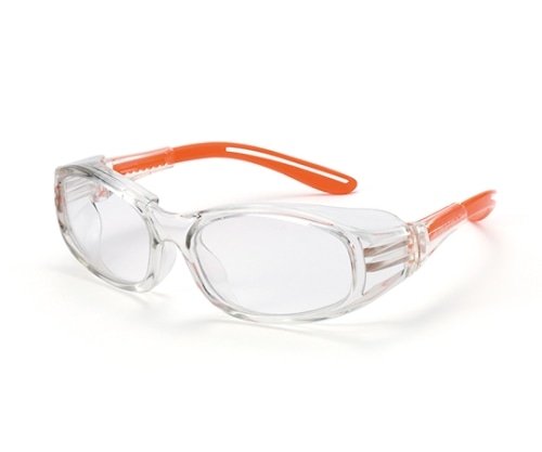 理研オプテック 強力くもり止め保護めがね　2眼タイプ　RSX-3　VF-P オレンジ 1個（ご注文単位1個）【直送品】