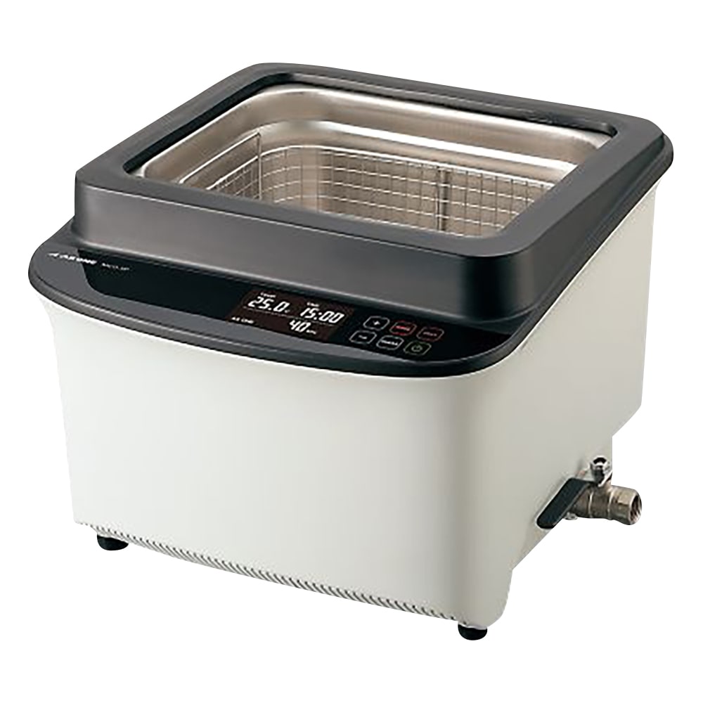 アズワン 超音波洗浄器(単周波・樹脂筐体タイプ) MCS-10P 1台(ご注文単位1台)【直送品】
