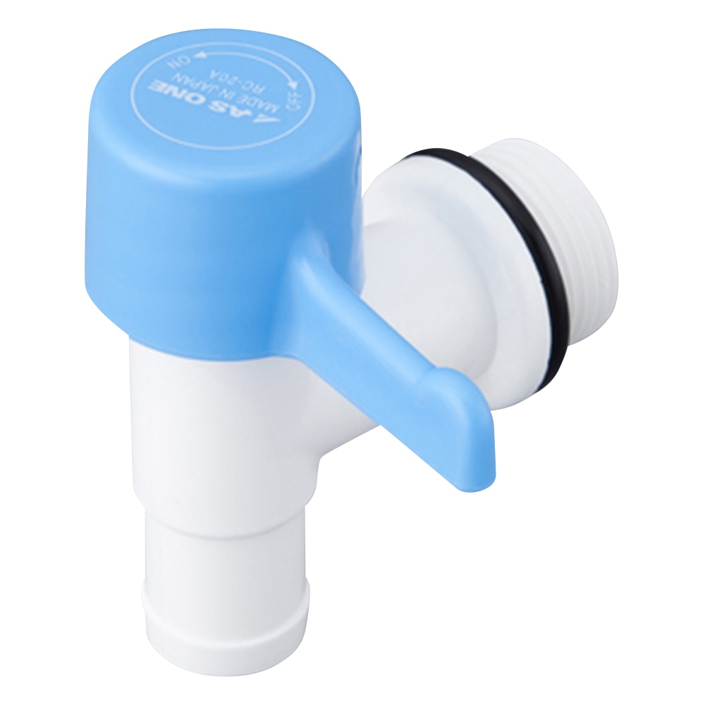 ニッコー・ハンセン ウォータータンク用レバーコック 丸形10L・20L用 3209-06　RC-20A 青 丸型用 1個（ご注文単位1個）【直送品】