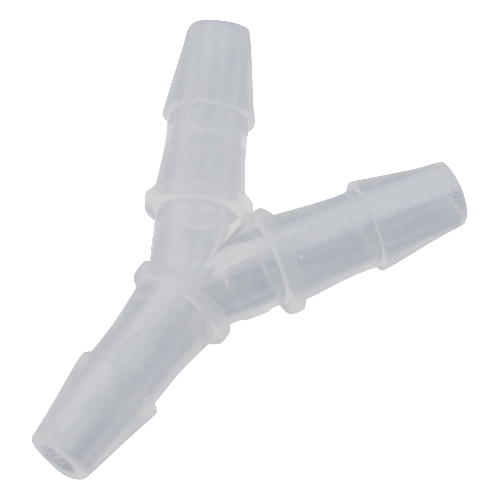 アズワン チューブコネクター(軟質チューブ用) Y型同径 ID1.6-2.4 1袋(10個入) EBYC24 1袋(ご注文単位1袋)【直送品】