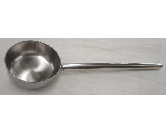 >ホクリク総業 18-8抗菌 オールステンレスパイプ柄水杓子 柄長350 1個(ご注文単位1個)【直送品】