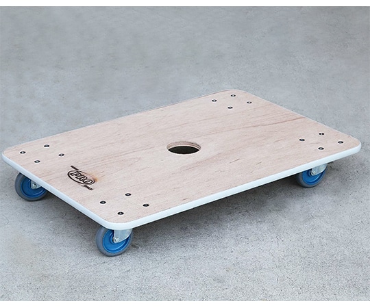 ワコーパレット 合板台車 ループバンパー 900×600×143 EVA-9060-100 1個(ご注文単位1個)【直送品】