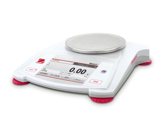 オーハウス ポータブル天びん スカウトシリーズ(フルカラータッチスクリーン搭載モデル)220g/0.01g STX222JP 1個(ご注文単位1個)【直送品】