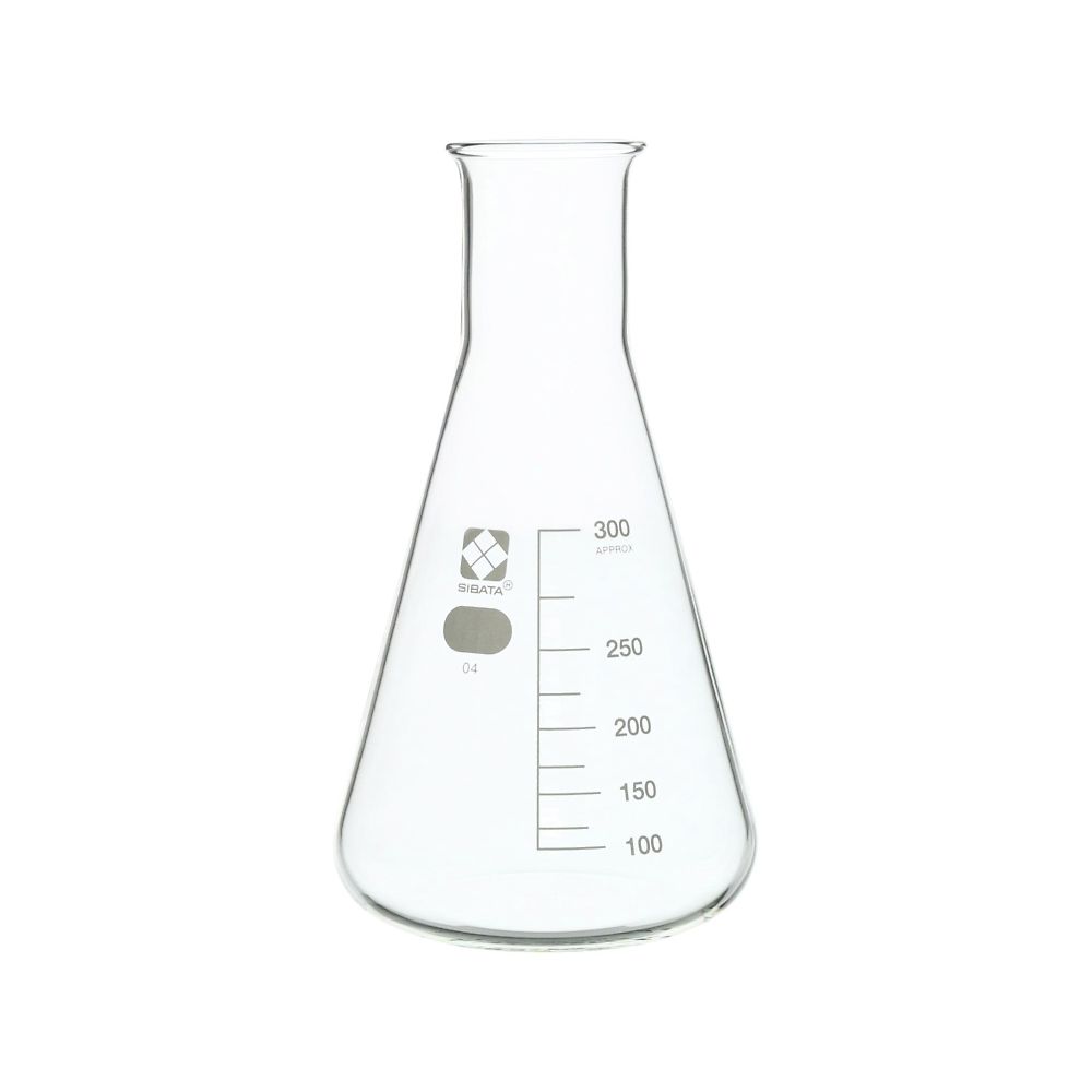 柴田科学 三角フラスコ 300mL 1本入 010530-300A 1本(ご注文単位1本)【直送品】
