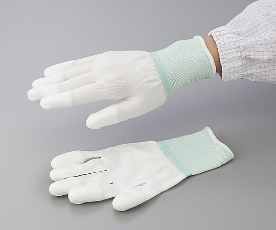 アズピュア（アズワン） アズピュア　PUクール手袋（オーバーロックタイプ）　指先　SS　10双入　 1袋（ご注文単位1袋）【直送品】