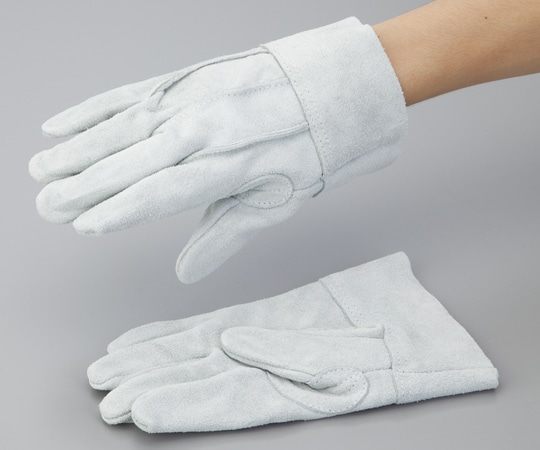 アズワン 牛床革手袋　背縫い　240mm　LL　No.302 1双（ご注文単位1双）【直送品】