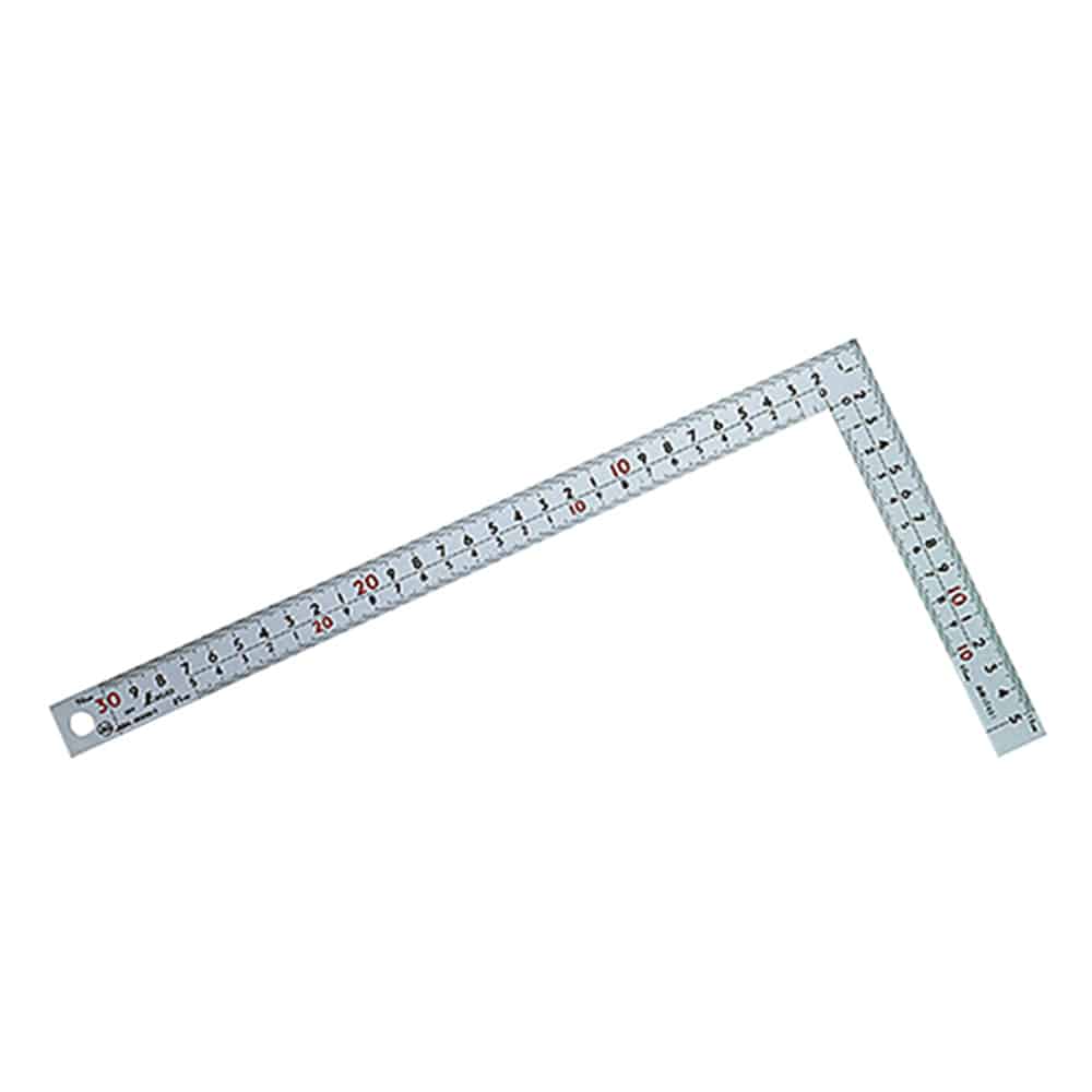 シンワ測定 曲尺(厚手広巾) 30cm 1個(ご注文単位1個)【直送品】