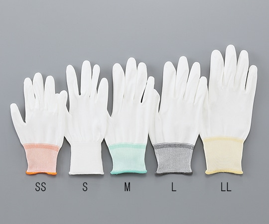 アズピュア(アズワン) アズピュアPUクール手袋(ハイグリップタイプ) LL 10双入 1袋(ご注文単位1袋)【直送品】