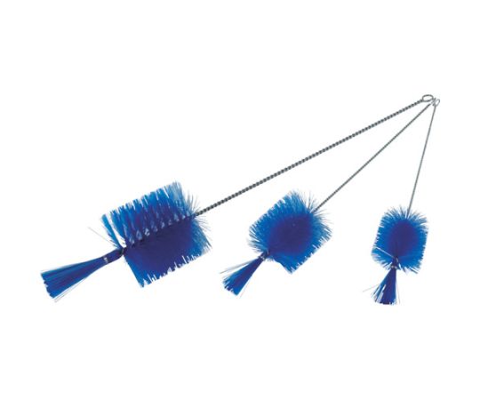 トラスコ中山 理化学ブラシ 瓶洗い用 PBT(ポリブチレンテレフタレート)毛 ステンレス柄1号 TBP-S1P 1本(ご注文単位1本)【直送品】