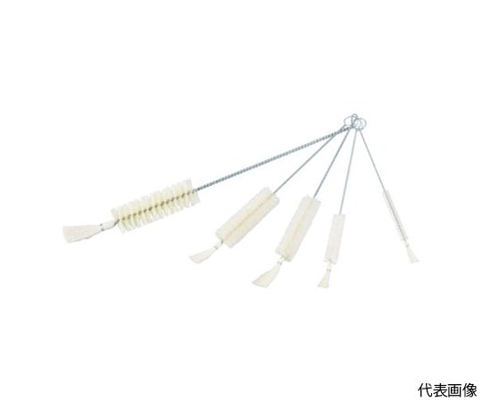 トラスコ中山 理化学ブラシ 注射器用 山羊毛 スチール柄1cc用 TBS-S1J 1本(ご注文単位1本)【直送品】