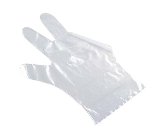 精宏 サクラメン スタンダード手袋 ポリ透明(100枚入)M 30μ 5208710 1組(ご注文単位1組)【直送品】