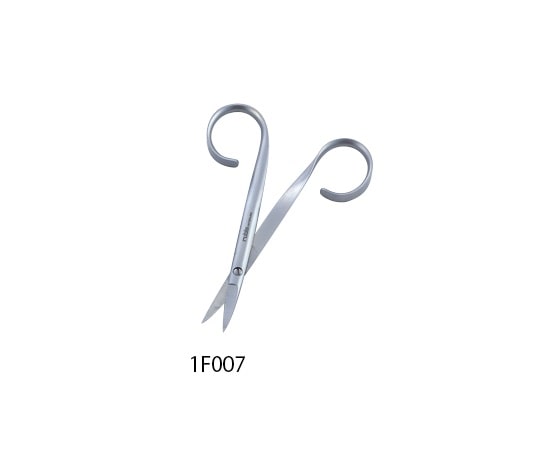 アズワン ネイルハサミ［RUBIS（R）］ 足爪用 110mm　1F007/EL 1個（ご注文単位1個）【直送品】