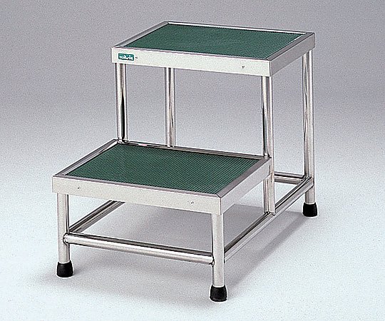 ナビス(アズワン) 手術用2段踏台 ステンレス 3047 1台(ご注文単位1台)【直送品】