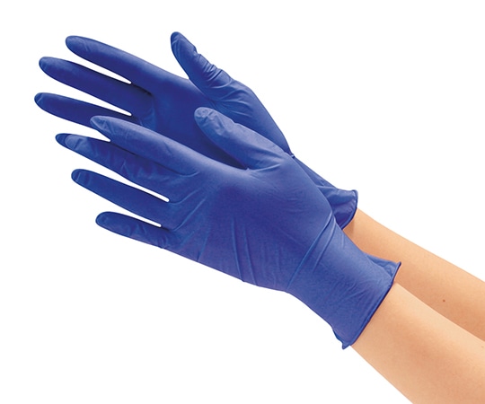 川西工業 ニトリル使いきり手袋（パウダーフリー）　L　300枚入　2062BL 1箱（ご注文単位1箱）【直送品】