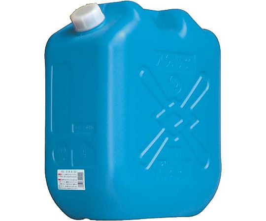土井金属化成 灯油缶 18L ブルー 220100 1個(ご注文単位1個)【直送品】