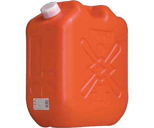 >土井金属化成 灯油缶 18L レッド　220230 1個（ご注文単位1個）【直送品】