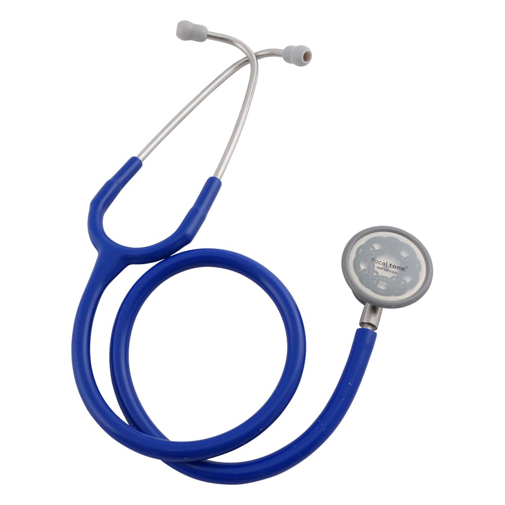 フォーカルコーポレーション 聴診器 フォーカルトーン ブルー basis S 1本(ご注文単位1本)【直送品】