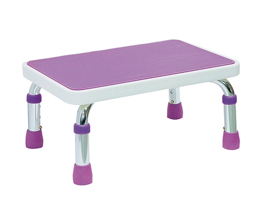 島製作所 浴用ステップ(吸盤付) パープル 7910 1個(ご注文単位1個)【直送品】