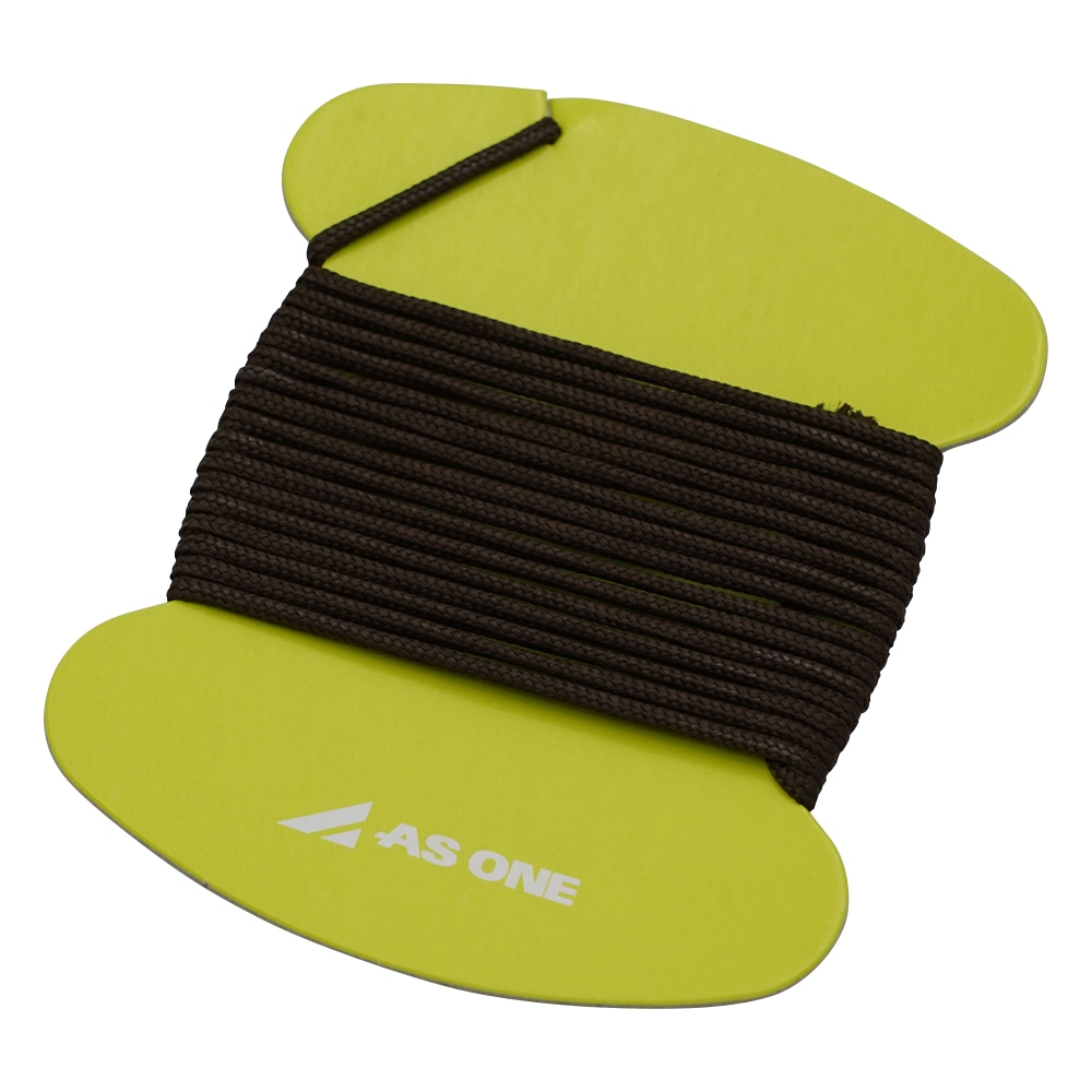 アズワン フッ素樹脂たこ糸 2m巻太 茶 1巻(ご注文単位1巻)【直送品】