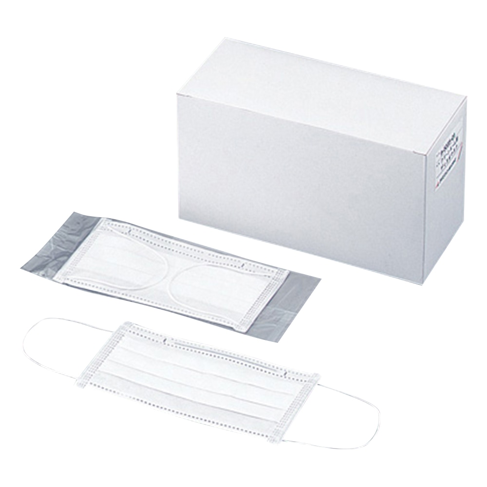 アズワン ディスポマスク 25kGyγ線滅菌済 1箱(50枚入) ST 1箱(ご注文単位1箱)【直送品】