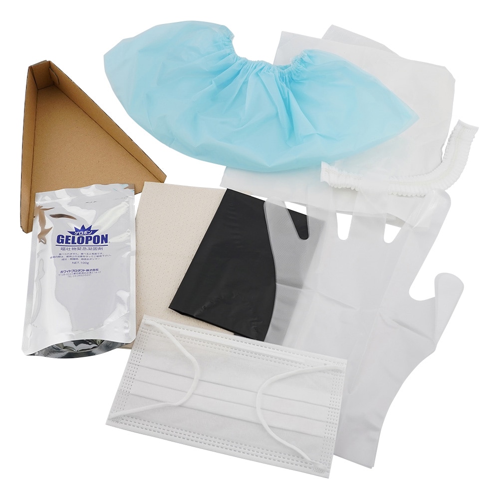 ホワイトプロダクト 嘔吐物緊急凝固剤 ゲロポンーS 178-W 1式(ご注文単位1式)【直送品】