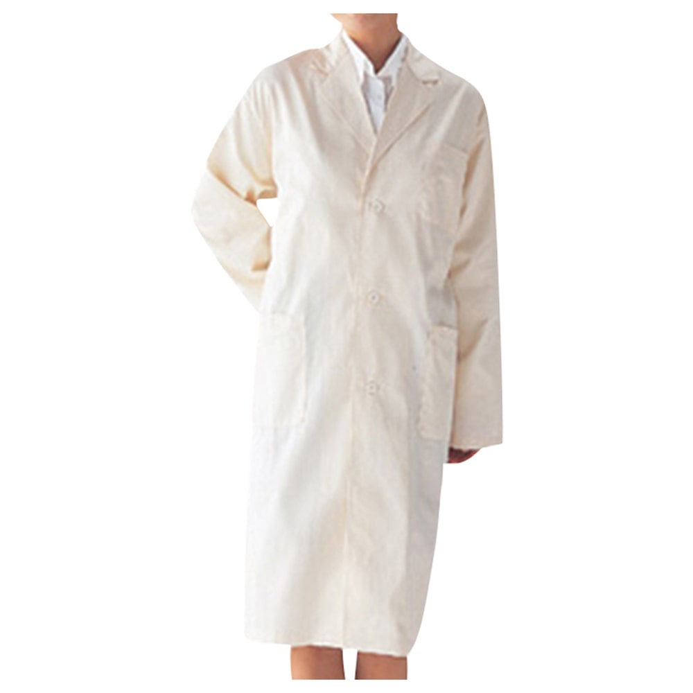 帝健 耐熱耐薬品白衣　CWWCA1　S 1枚（ご注文単位1枚）【直送品】