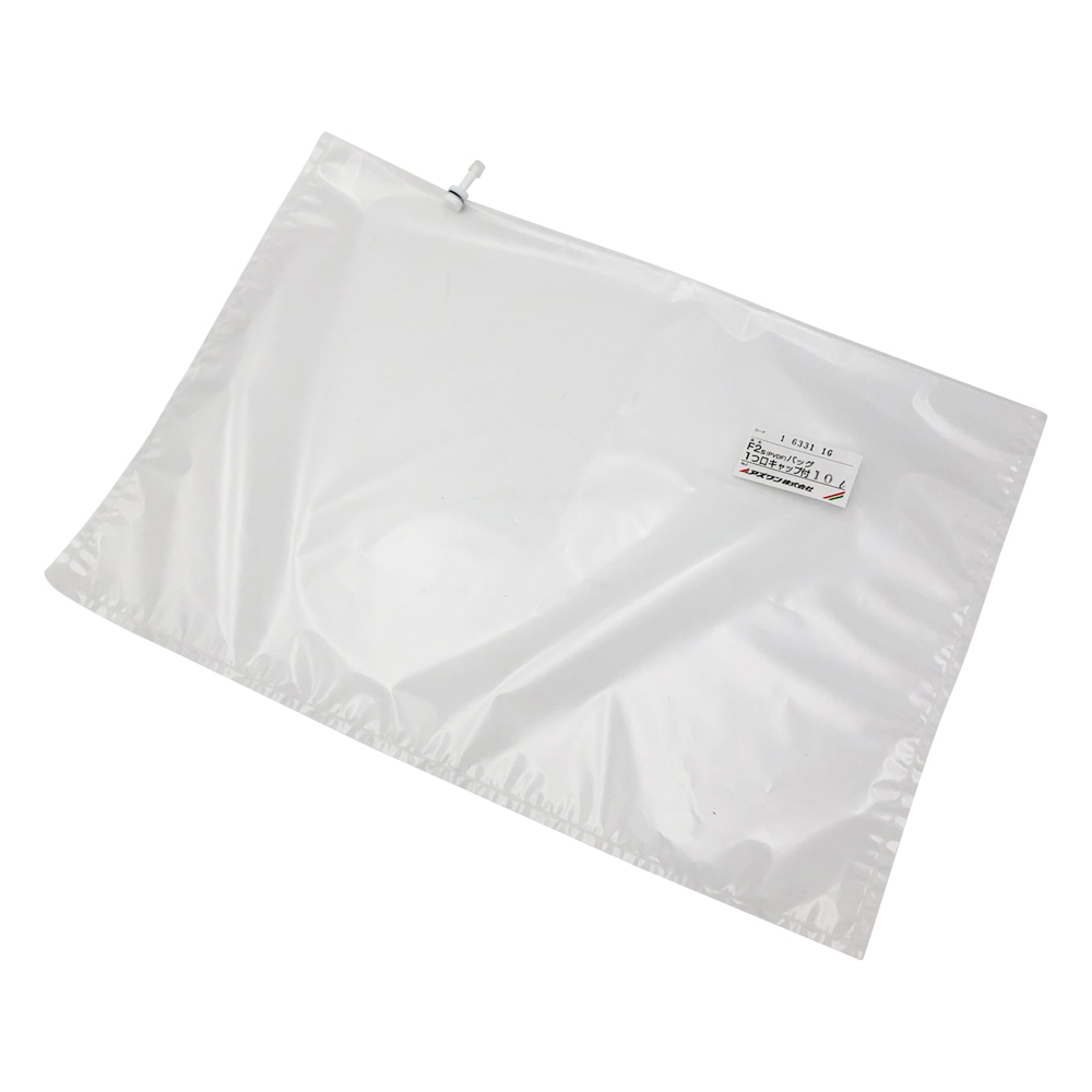 アズワン サンプリングバッグ(2フッ化) 1口キャップ 10L 1枚(ご注文単位1枚)【直送品】