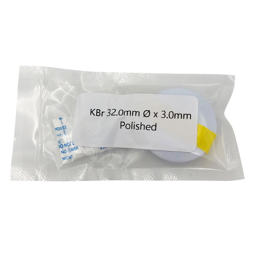 アズワン FT-IR用セル 組立液体セル用窓材 KBr(穴無し) 160-1132 1個(ご注文単位1個)【直送品】